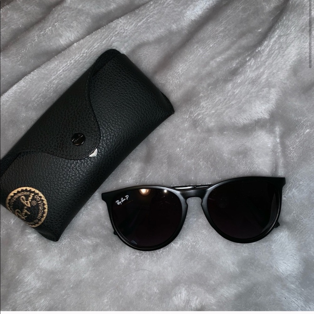 Polarized Erika Ray-Ban Black Sunglasses